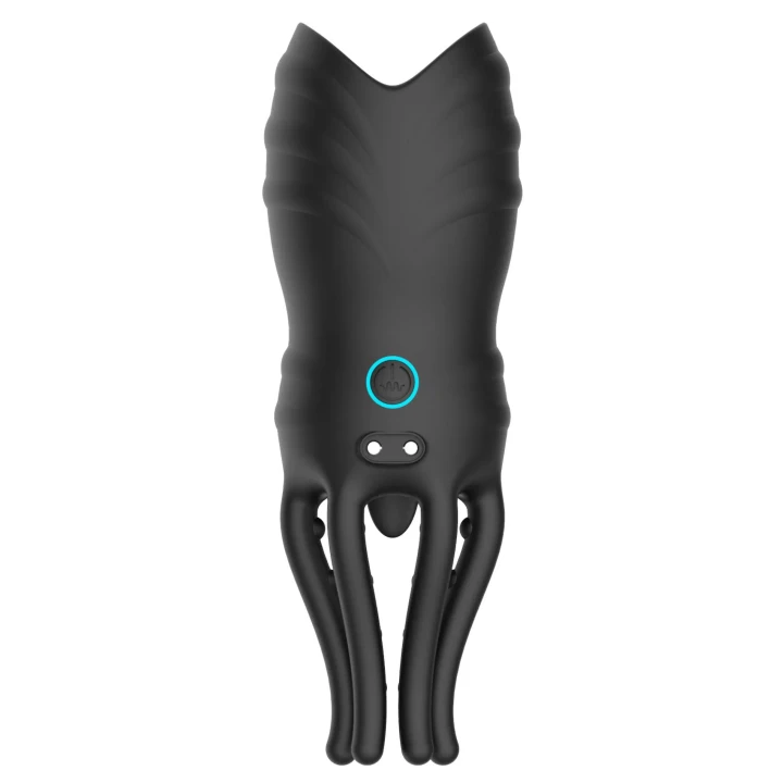 Masażer do ciała Octopus, medyczny silikon, 10 trybów wibracji, wodoodporny