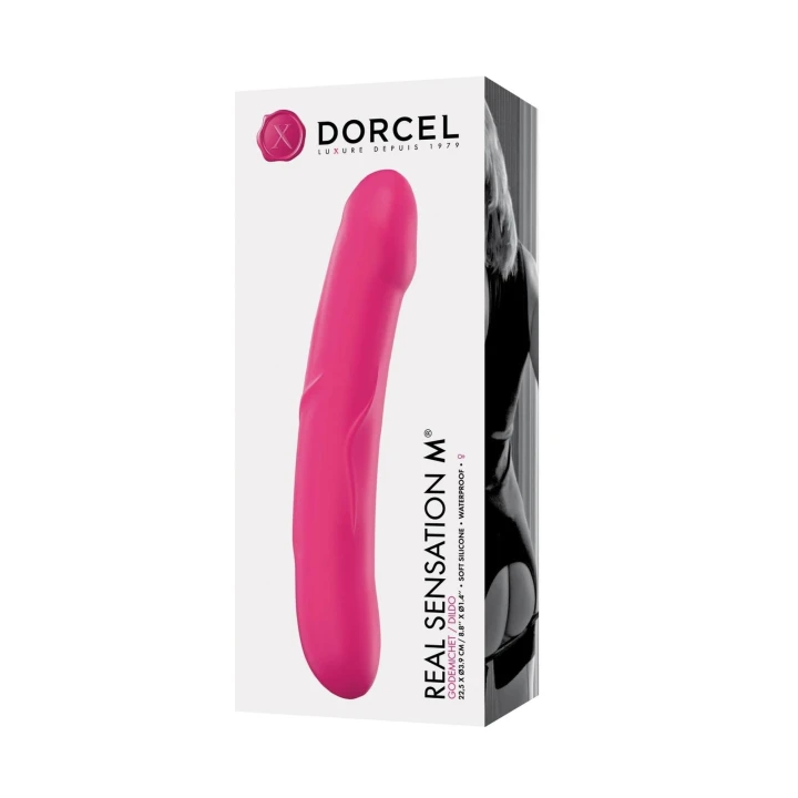 Dildo Marc Dorcel Real Sensation M, długość 22,5 cm, silikon medyczny, wodoodporny