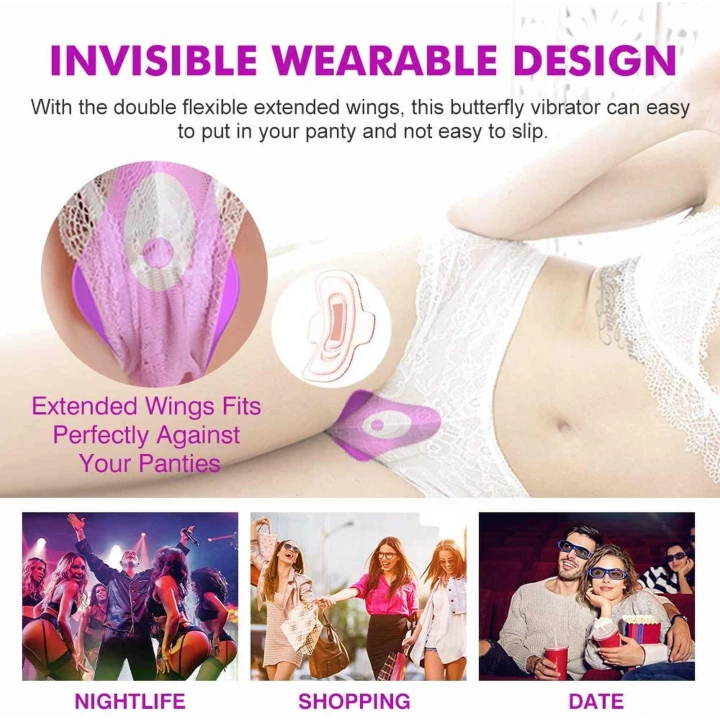 Wibrator panty - Wearable Impulse, silikonowy, 9 trybów, wodoodporny