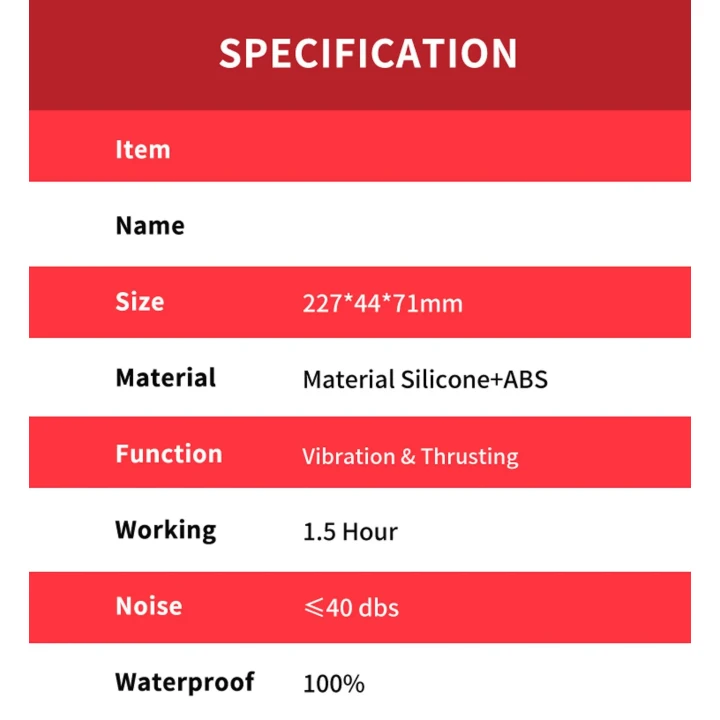 Wibrator króliczek, silikon medyczny, 9 trybów wibracji, wodoodporny 100%