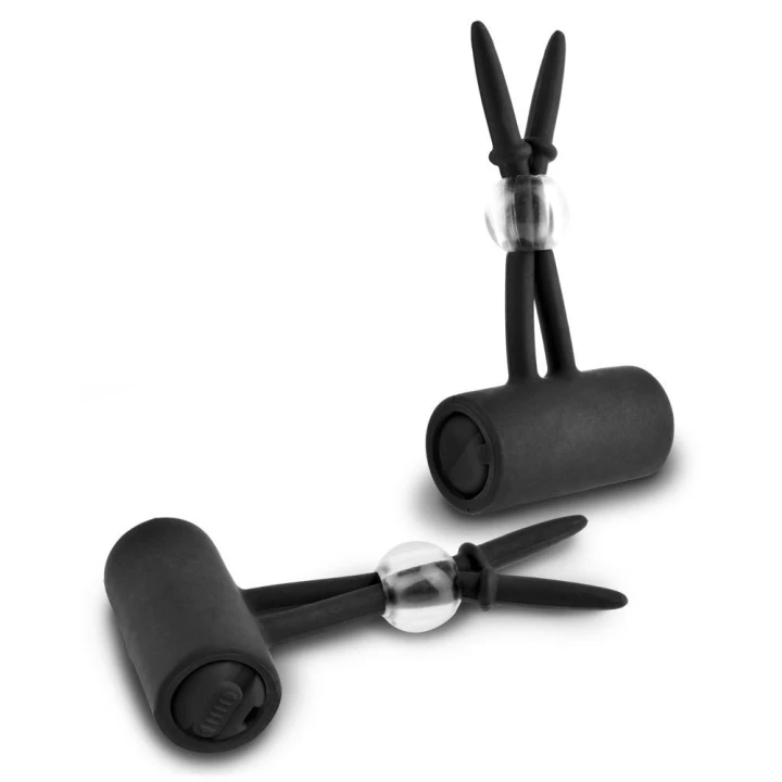 Stymulator sutków FFSLE, Silikonowy, Wibracyjny, 6 cm długości, Cichy