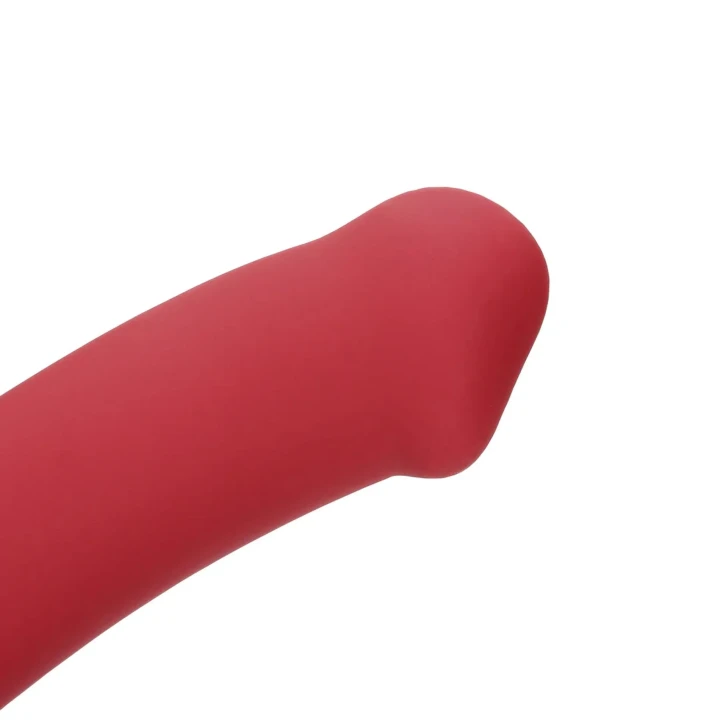 Dildo wibrujący Loveline - Duży, silikonowy, 19,8 cm długości, 4,5 cm średnicy