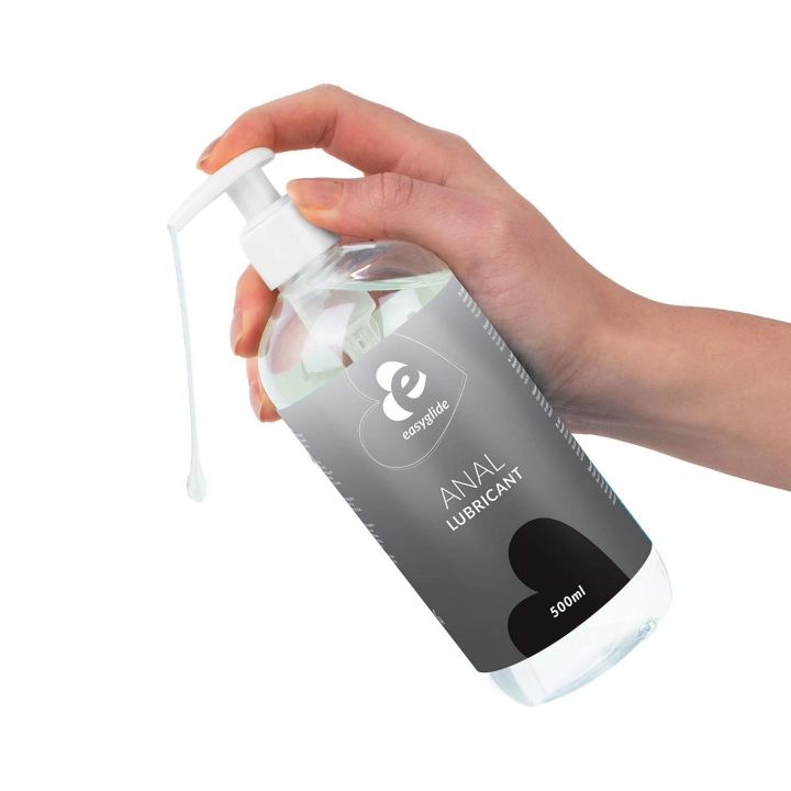 Lubrykant analny EasyGlide – 500 ml, na bazie wody, kompatybilny z lateksem