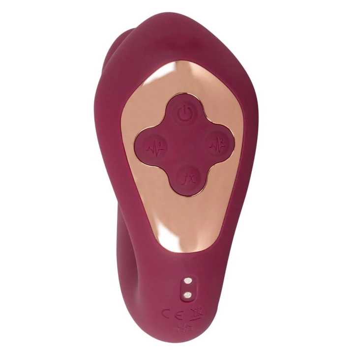 Wibrator do punktu G Javida, silikonowy, 3 silniki, 10 trybów wibracji