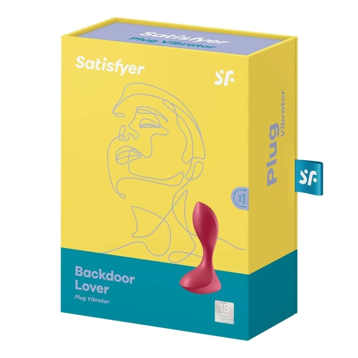 Wibrator analny Satisfyer Backdoor Lover - Silikonowy, 12 trybów, Wodoodporny