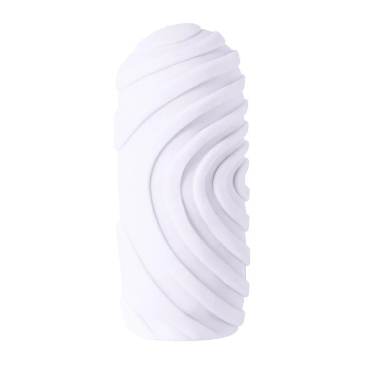 Masturbator TPE Marshmallow Maxi, wibrujący, 13,7 cm, wodoodporny, biały