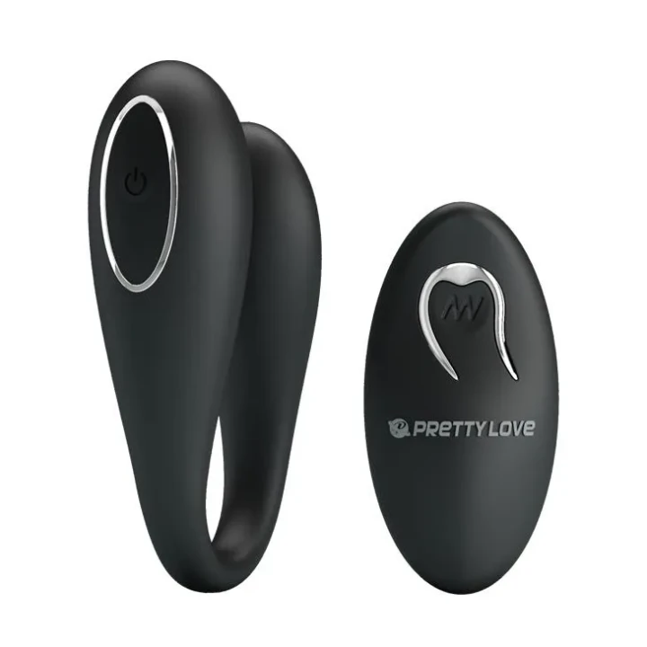 Wibrator łechtaczkowy PRETTY LOVE - ALGERNON, 12 funkcji, ładowany USB, pilot w zestawie