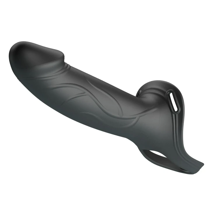 Dildo Hollow, Pretty Love, 25cm długości, regulowany pas, silikonowy