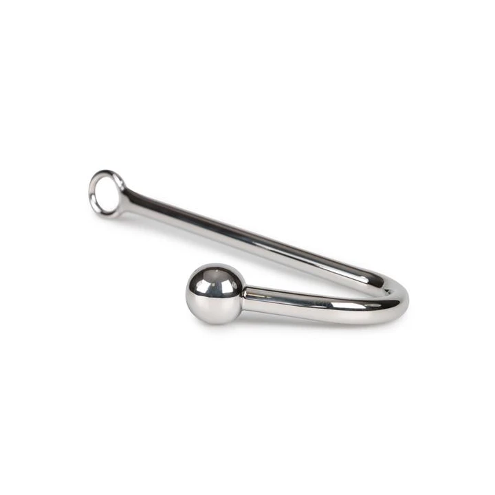 Haczyk do analu Sinner Gear, stal nierdzewna, 1.20 cm, z kulką i pierścieniem