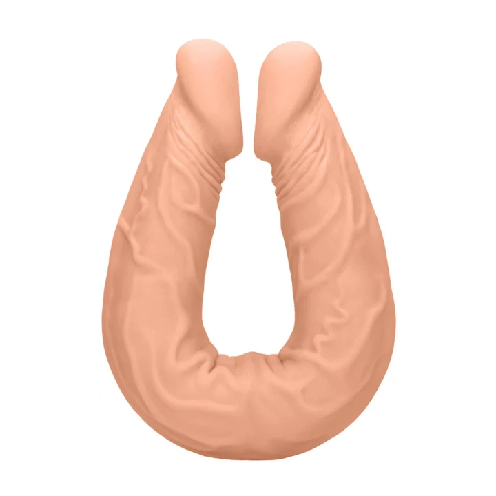 Dildo Double Dong - 36 cm, Skóra TPE, Realistyczny Kształt i Struktura