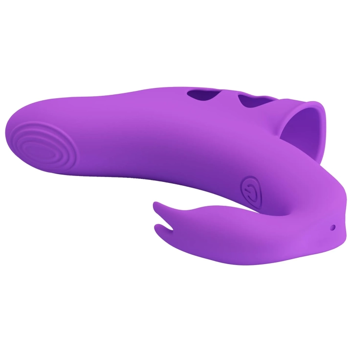 Wibrator palcowy Yenna Honey Finger, 10 funkcji wibracji, silikon ABS