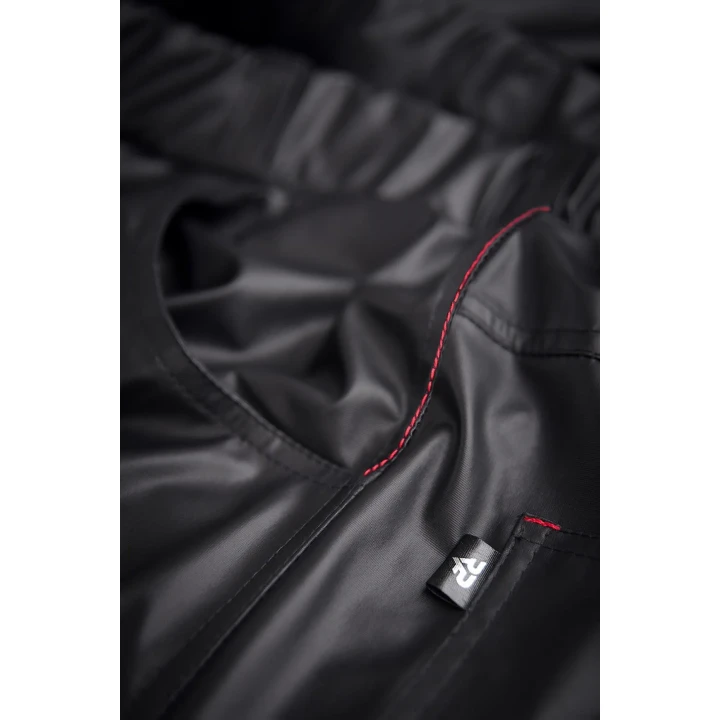 Spodnie Wetlook REGNES FETISH PLANET RMVittorio001 elastyczne niskie w talii czarne, M