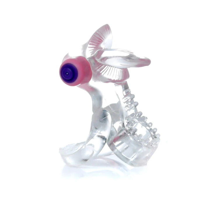 Pierścień Wibracyjny – Tongue Vibro, Elastyczny, Stymulacja Krwi, TPR/ABS