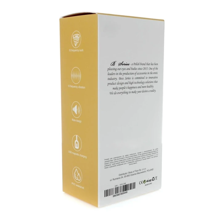 Stymulator łechtaczki Flirting Partner, Silikon, 10 funkcji, USB, Wibracje