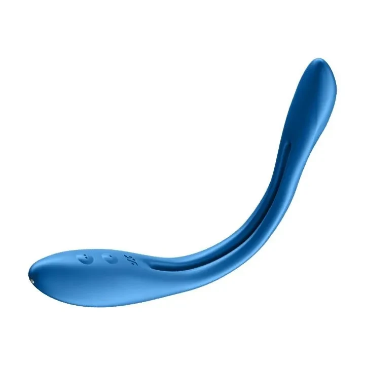 Wibrator wielofunkcyjny Satisfyer Elastic Game, silikonowy, 2 silniki, wodoodporny