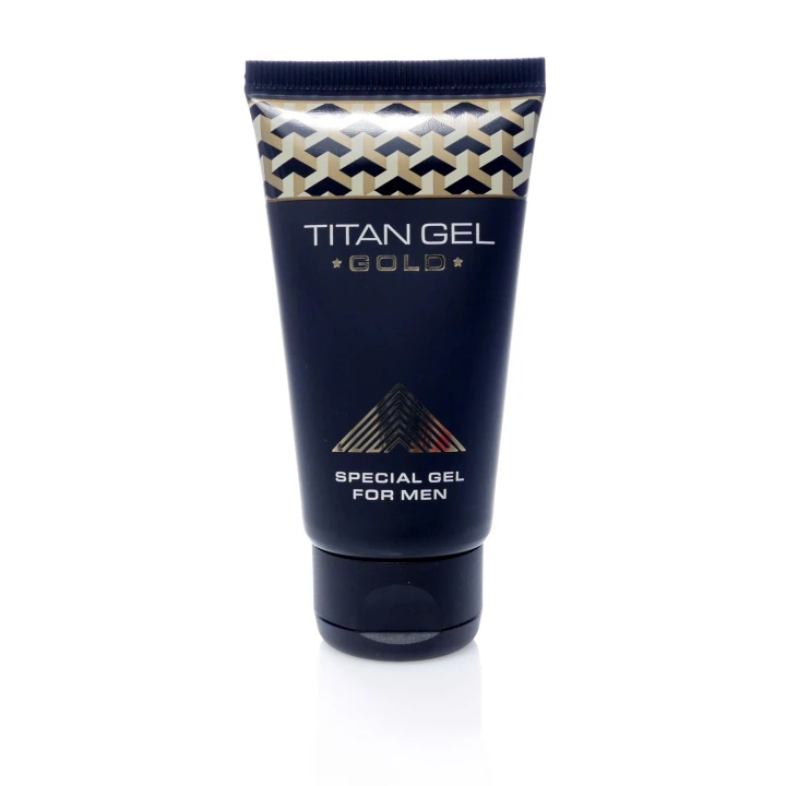 Żel na powiększenie penisa Titan Gel GOLD 50ml, intensywne działanie, bezzapachowy