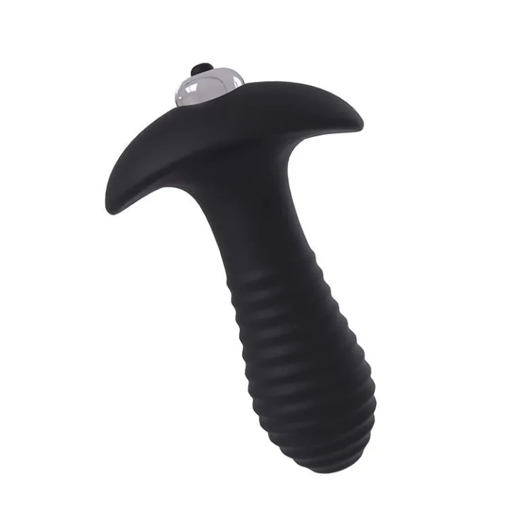 Plug analny CHEEKY LOVE, 3 cm, silikonowy, wibrujący, 1 prędkość