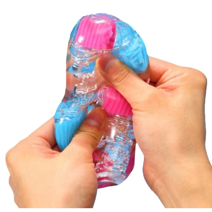 Masturbator Tenga Bobble Crazy Cubes 14 cm, elastyczny, z dynamiczną stymulacją