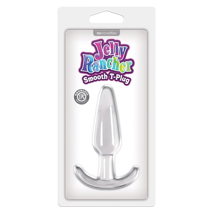 Stymulator analny T-Plug, PVC bez ftalanów, wodoodporny, 10.9 cm długości