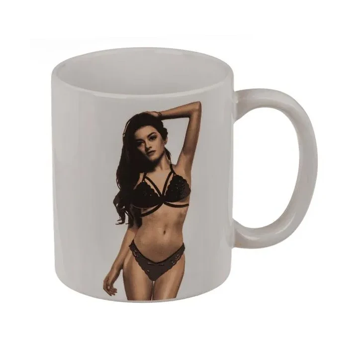 Kubek termiczny Stripper Girl 350 ml — efekt zmiany grafiki przy gorących napojach