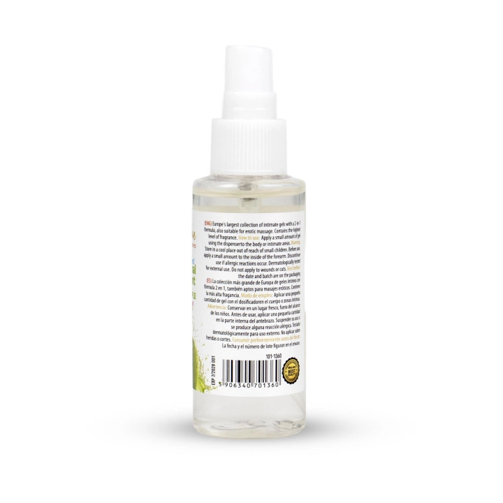 Preparat intymny i do masażu 2w1 MyLove Aroma Series, zielone jabłko, 50 ml
