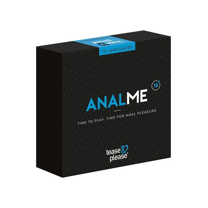 Gra erotyczna - XXX-ME ANALME, 6 zadań, korek analny, koraliki analne