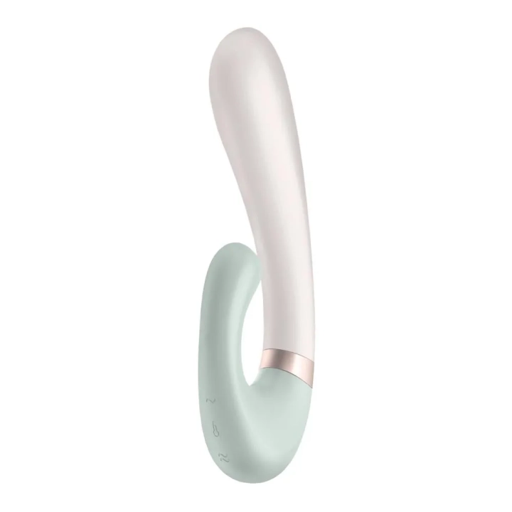 Wibrator - Satisfyer Heat Wave, 2 silniki, aplikacja, funkcja ogrzewania 40°C