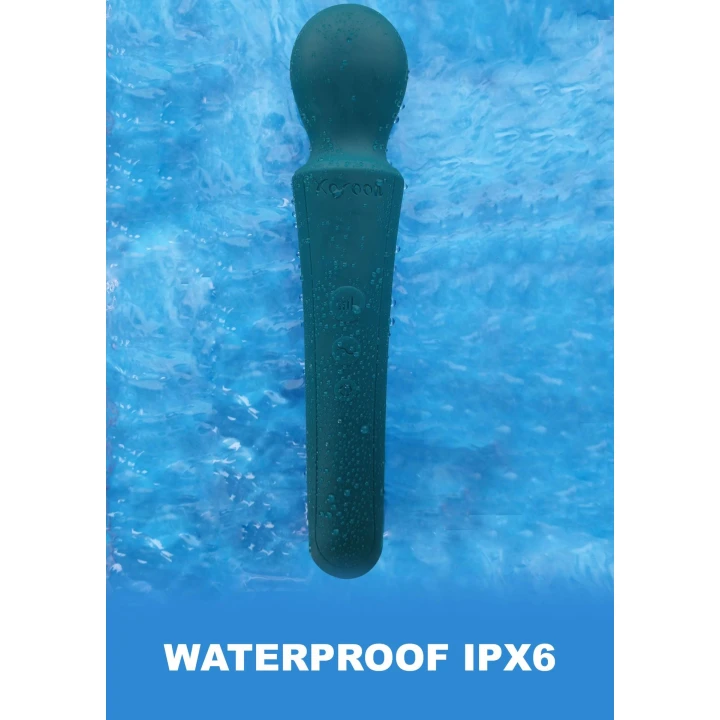 Zakrzywiona różdżka do masażu XOCOON | Silikon, 3 prędkości, IPX6 Wodoodporna