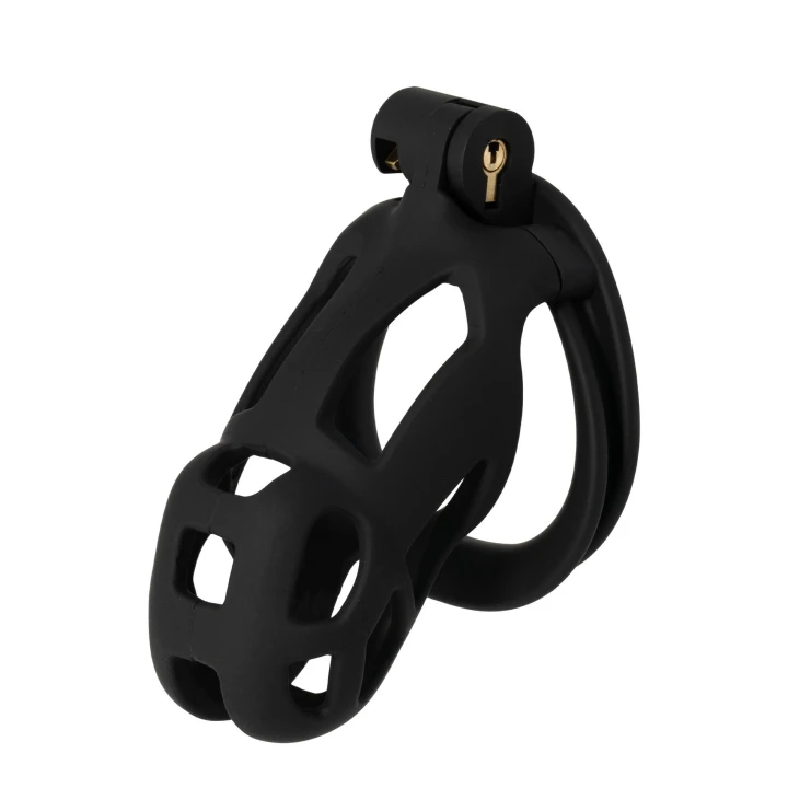 Klatka na penisa EXTREME HIDDEN DESIRE, długość 10 cm, materiał ABS, 4 pierścienie regulacyjne