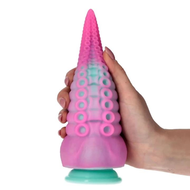Dildo Silikonowy Ursulahhh, 6,5 cm średnicy, 20 cm długości, z przyssawką