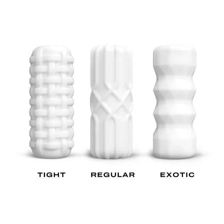 Masturbator DORCEL CUP EXOTIC - elastyczny, prążkowane kanały, najwyższy komfort