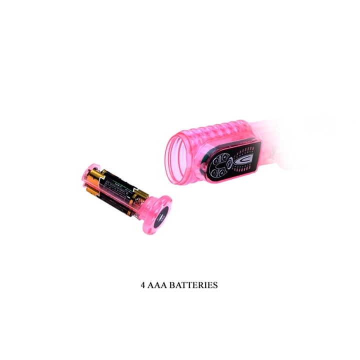 Wibrator króliczek BAILE z 8 funkcjami wibracji i 8 trybami falowania