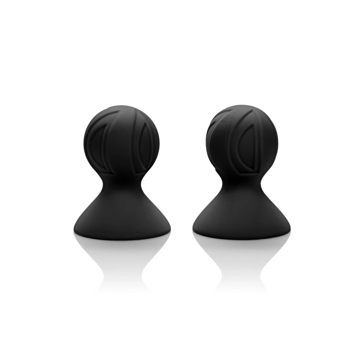 Zestaw do fetyszyzmu CalExotics, silikonowe ssaki, taśma BDSM, maseczka na oczy