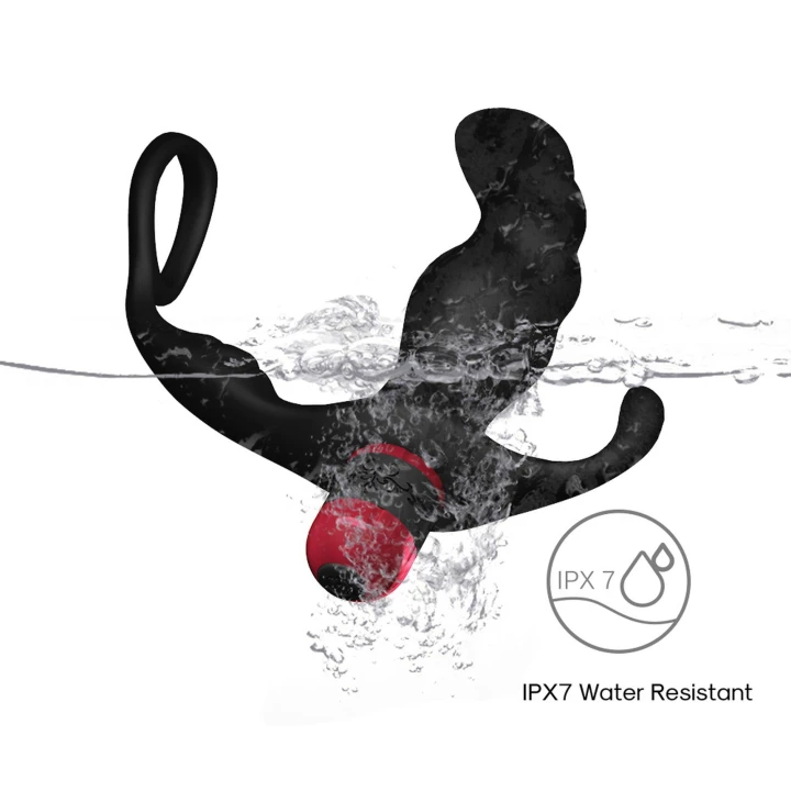 Masażer prostaty Knight - wodoodporny, ergonomiczny, 9 trybów wibracji