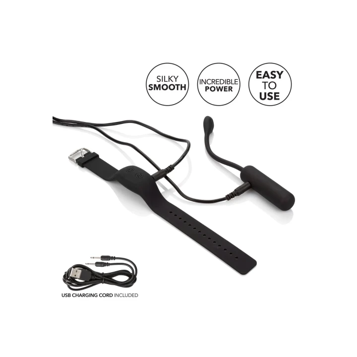 Mini Wibrator Zdalnie Sterowany - Opaska, Wodoodporny, 12 Funkcji Wibracji