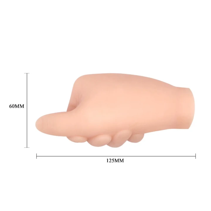 Ręka erotyczna BAILE - realistyczny materiał TPR, wodoodporny
