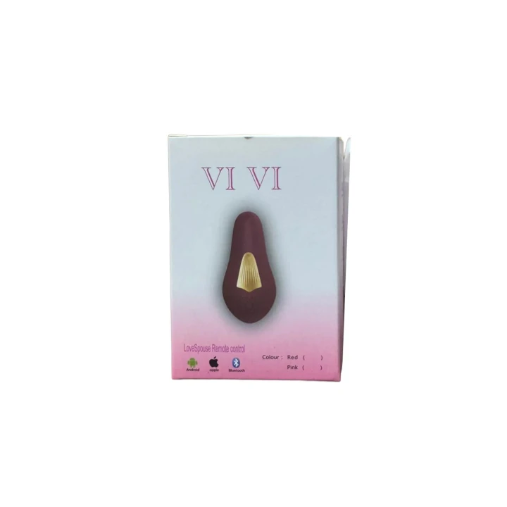 Wibrator do bielizny Power Escorts Vivi - Aplikacja, Ergonomiczny kształt, Cisza pracy