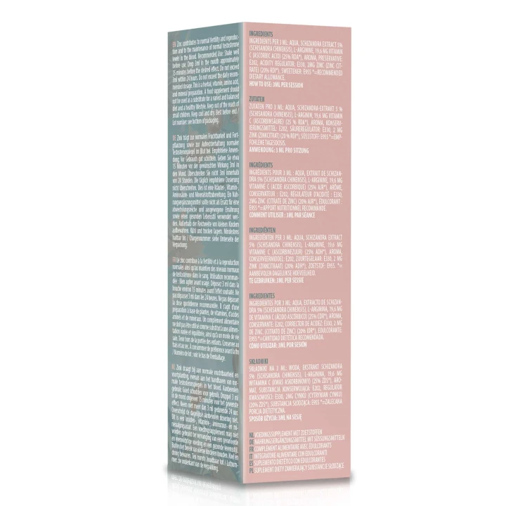 Suplement diety - Spanish Fly - 10 ml, wspiera poziom testosteronu, zawiera cynk