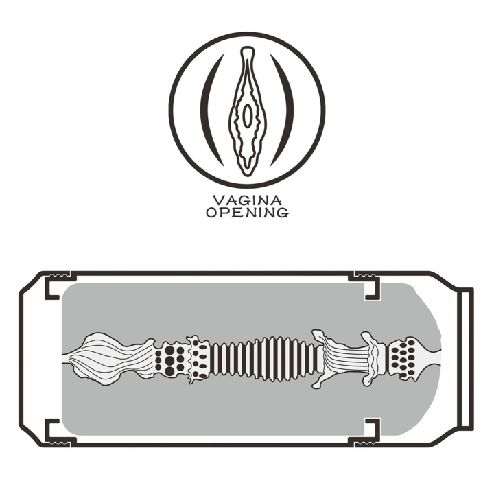 Masturbator TPE Pleasure Brew, 7,5 cm - dyskretne opakowanie, realistyczne doznania