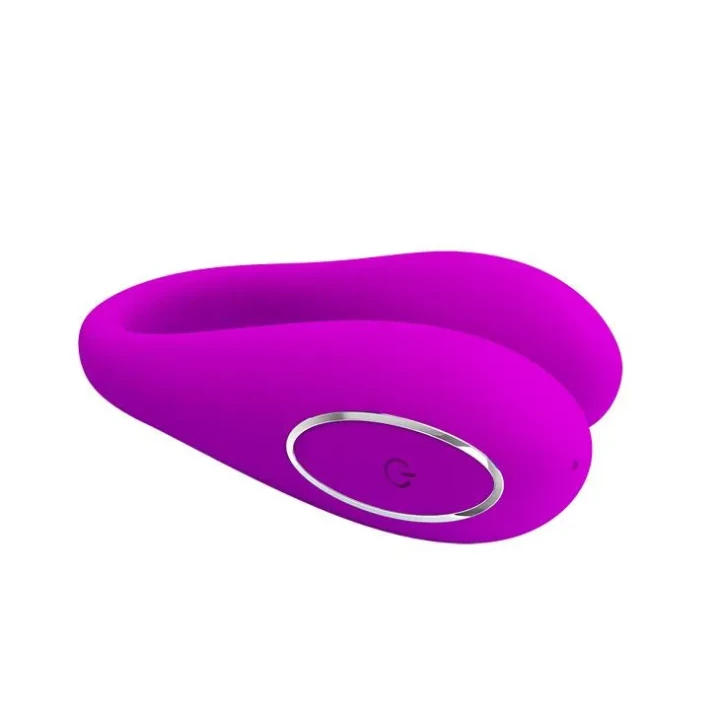 Wibrator silikonowy PRETTY LOVE - AUGUST, 12 funkcji, Bluetooth, wodoodporny