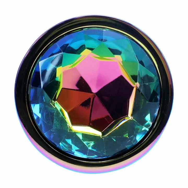 Plug metalowy - International by Ouch! - iryzujący, 3 rozmiary, aluminiowe