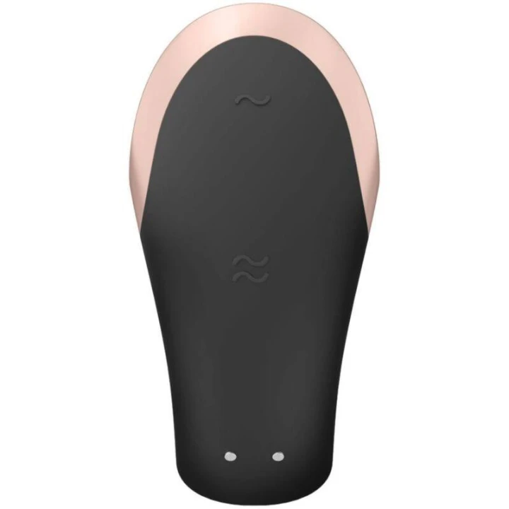 Wibrator dla par Satisfyer Double Love, sterowanie aplikacją, wodoodporny, silikon