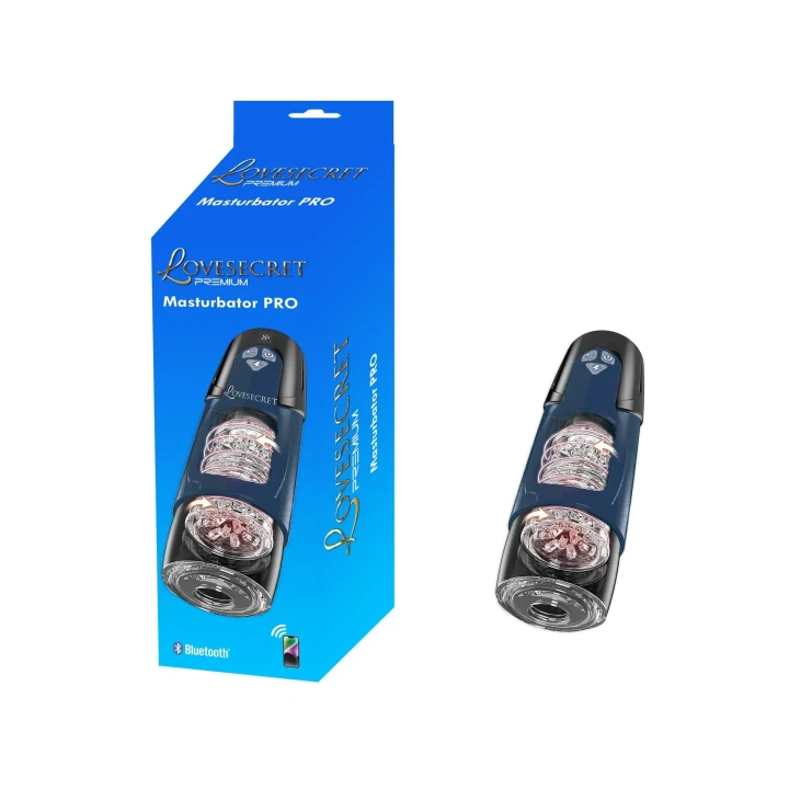 Masturbator obrotowy Lovesecret LS05 z aplikacją, 7 trybów ruchu, długość 27 cm