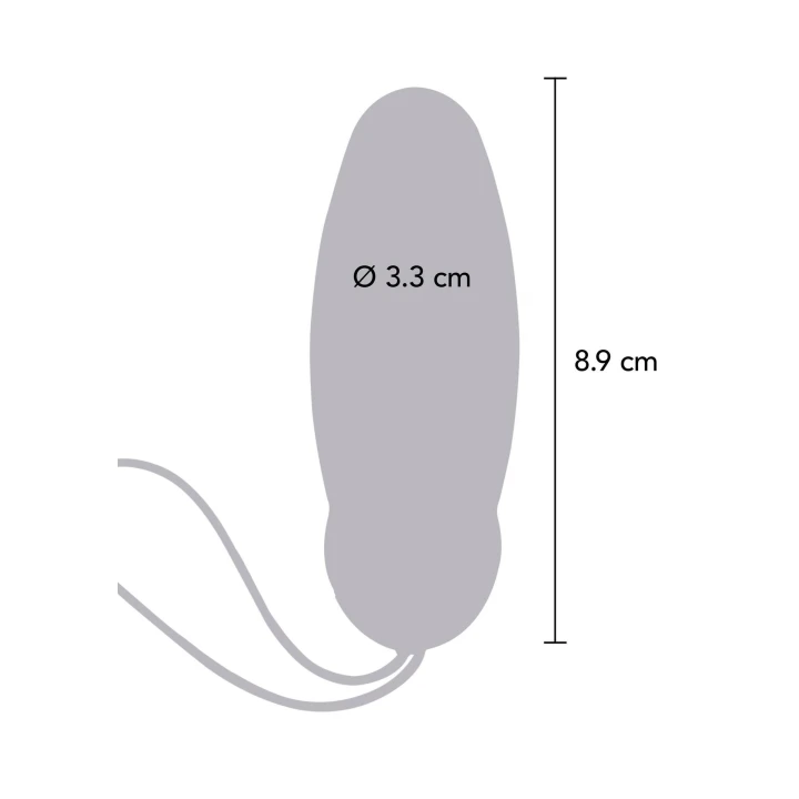 Jajko wibracyjne I’m So Egg | Silikon wodoodporny, zdalne sterowanie, 7 trybów