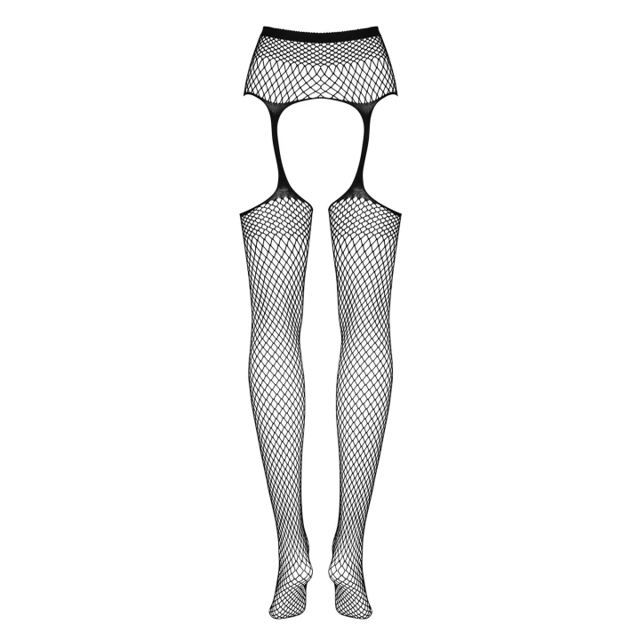 Garter stockings OBSESSIVE S815, przezroczyste, wysoki stan, elastyczny materiał