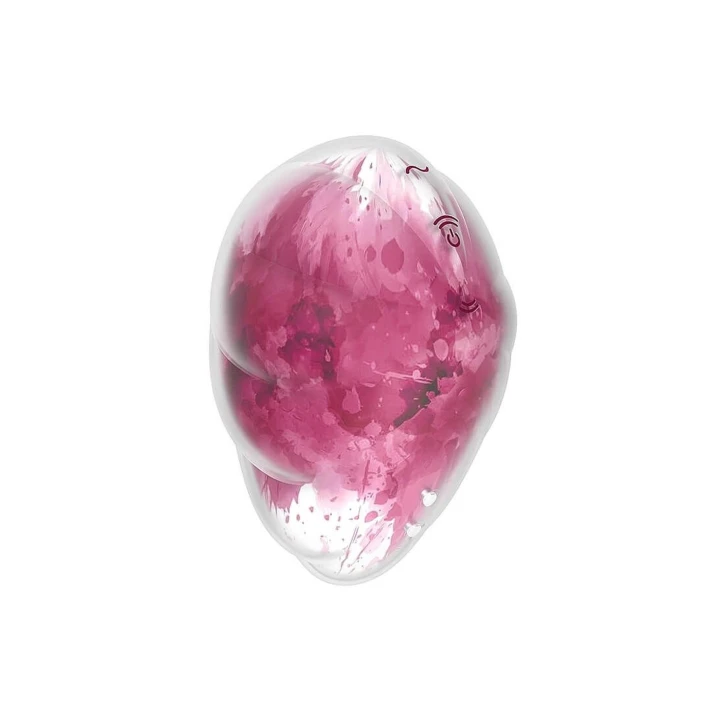 Stymulator łechtaczki Satisfyer Cloud Dancer, silikon, wodoszczelny, 11 programów