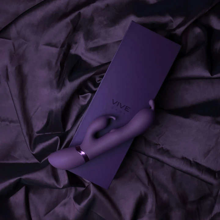 Wibrator G-Spot Rabbit GADA - 3 silniki, 10 trybów, wodoodporny silikon klasy medycznej