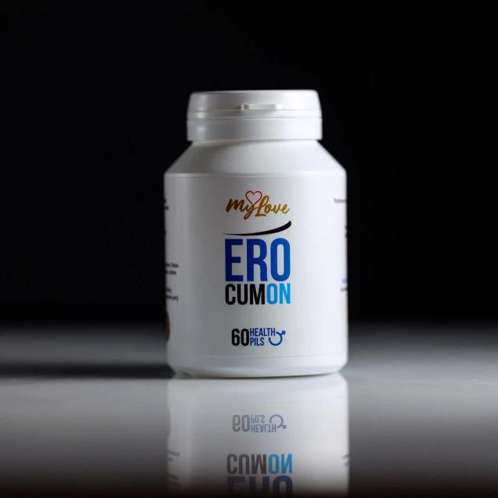 Suplement diety MyLove Ero Cum On — 60 kapsułek, maca 250 mg, tribulus 200 mg, arginina 150 mg