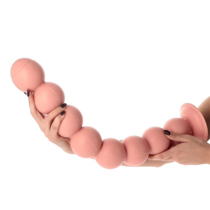 Korek analny MONOLITE Trolltunga, 7,6 cm, PVC, długość 58 cm