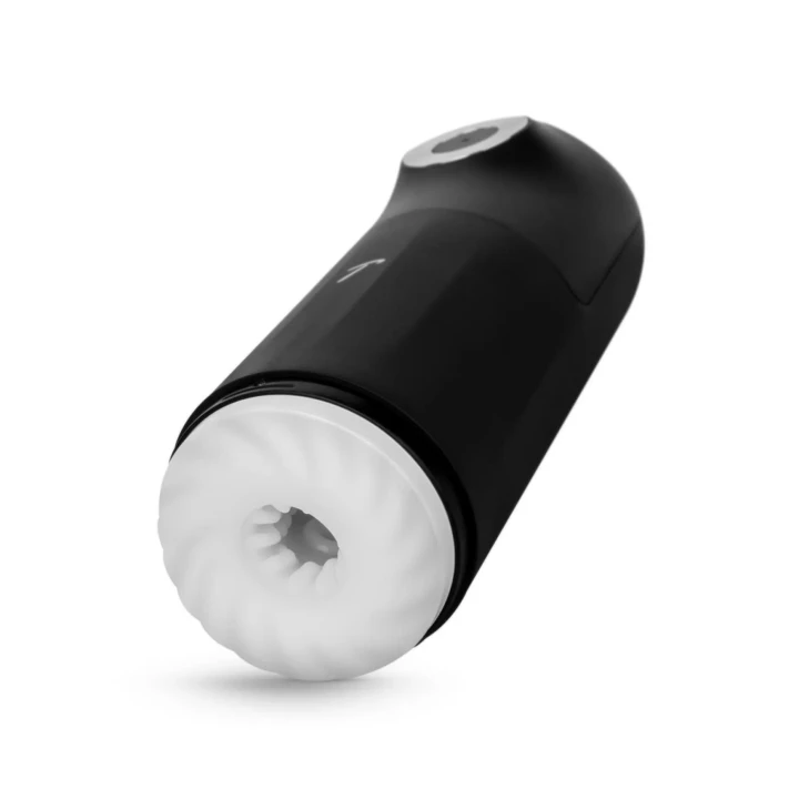 Masturbator automatyczny Teazers z funkcją podgrzewania, 10 trybów wibracji, żebrowane wnętrze